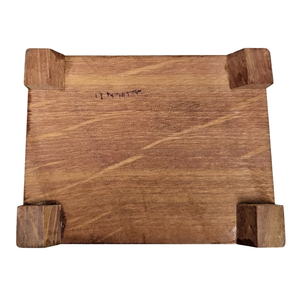 Wooden Trinket Box Keepsake Jewelry Storage‎ Decorative Scottish Terrier Dog